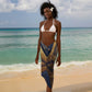 Suty Sarong with Typhonic Beast Staff Ancient Egypt Symbolism