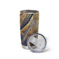 Suty Tumbler Cup with Typhonic Beast Staff Ancient Egypt Symbolism
