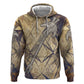 Suty Zip Hoodie with Typhonic Beast Staff Ancient Egypt Symbolism