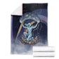 Shu Celestial Constellations Blanket Rainbow Ancient Egyptian Sky Deity Theme