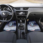 Shu Celestial Constellations Car Mats Rainbow Ancient Egyptian Sky Deity Theme