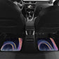 Shu Celestial Constellations Car Mats Rainbow Ancient Egyptian Sky Deity Theme