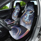Shu Celestial Constellations Car Seat Cover Rainbow Ancient Egyptian Sky Deity Theme