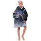 Shu Celestial Constellations Kid Wearable Blanket Hoodie Rainbow Ancient Egyptian Sky Deity Theme