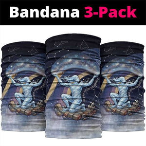 Shu Celestial Constellations Neck Gaiter Rainbow Ancient Egyptian Sky Deity Theme