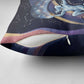 Shu Celestial Constellations Pillow Cover Rainbow Ancient Egyptian Sky Deity Theme
