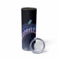 Shu Celestial Constellations Skinny Tumbler Rainbow Ancient Egyptian Sky Deity Theme