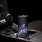 Shu Celestial Constellations Skinny Tumbler Rainbow Ancient Egyptian Sky Deity Theme