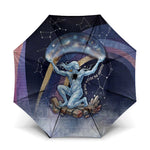 Shu Celestial Constellations Umbrella Rainbow Ancient Egyptian Sky Deity Theme