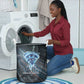 Shu Air Void Egyptian Laundry Basket with Storm God and Ankh Ancient Mythology