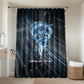 Shu Air Void Egyptian Bathroom Set with Storm God and Ankh Ancient Mythology