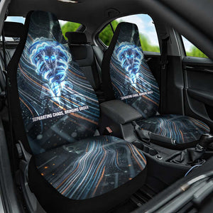 Shu Air Void Egyptian Car Seat Cover with Storm God and Ankh Ancient Mythology