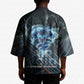 Shu Air Void Egyptian Kimono with Storm God and Ankh Ancient Mythology