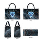 Shu Air Void Egyptian Leather Bag with Storm God and Ankh Ancient Mythology