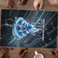 Shu Air Void Egyptian Puzzle with Storm God and Ankh Ancient Mythology