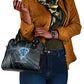 Shu Air Void Egyptian Shoulder Handbag with Storm God and Ankh Ancient Mythology