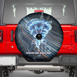 Shu Air Void Egyptian Spare Tire Cover with Storm God and Ankh Ancient Mythology