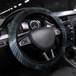 Shu Air Void Egyptian Steering Wheel Cover with Storm God and Ankh Ancient Mythology