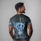 Shu Air Void Egyptian T shirt with Storm God and Ankh Ancient Mythology