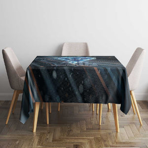 Shu Air Void Egyptian Tablecloth with Storm God and Ankh Ancient Mythology