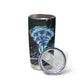 Shu Air Void Egyptian Tumbler Cup with Storm God and Ankh Ancient Mythology