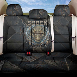 Sobek Egypt Back Car Seat Cover with Crocodile Head Water Symbolism Ancient Guardian
