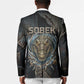 Sobek Egypt Blazer with Crocodile Head Water Symbolism Ancient Guardian