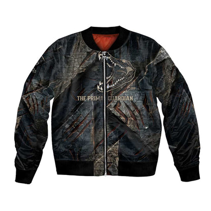 Sobek Egypt Bomber Jacket with Crocodile Head Water Symbolism Ancient Guardian