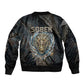 Sobek Egypt Bomber Jacket with Crocodile Head Water Symbolism Ancient Guardian