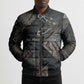 Sobek Egypt Bomber Puffer Jacket with Crocodile Head Water Symbolism Ancient Guardian