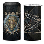 Sobek Egypt 4 in 1 Can Cooler Tumbler with Crocodile Head Water Symbolism Ancient Guardian