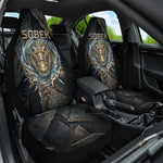 Sobek Egypt Car Seat Cover with Crocodile Head Water Symbolism Ancient Guardian