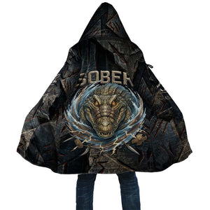 Sobek Egypt Cloak with Crocodile Head Water Symbolism Ancient Guardian