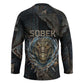 Sobek Egypt Hockey Jersey with Crocodile Head Water Symbolism Ancient Guardian