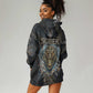 Sobek Egypt Hoodie Dress with Crocodile Head Water Symbolism Ancient Guardian