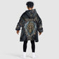 Sobek Egypt Kid Wearable Blanket Hoodie with Crocodile Head Water Symbolism Ancient Guardian