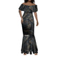 Sobek Egypt Mermaid Dress with Crocodile Head Water Symbolism Ancient Guardian