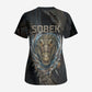 Sobek Egypt Scrub Top with Crocodile Head Water Symbolism Ancient Guardian