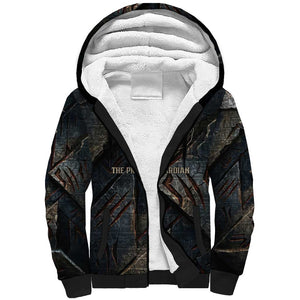Sobek Egypt Sherpa Hoodie with Crocodile Head Water Symbolism Ancient Guardian