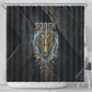 Sobek Egypt Shower Curtain with Crocodile Head Water Symbolism Ancient Guardian