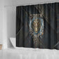 Sobek Egypt Shower Curtain with Crocodile Head Water Symbolism Ancient Guardian