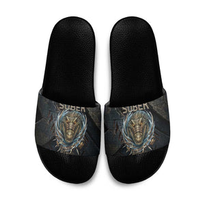 Sobek Egypt Slide Sandals with Crocodile Head Water Symbolism Ancient Guardian