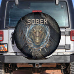 Sobek Egypt Spare Tire Cover with Crocodile Head Water Symbolism Ancient Guardian