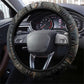 Sobek Egypt Steering Wheel Cover with Crocodile Head Water Symbolism Ancient Guardian