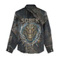 Sobek Egypt Women Casual Shirt with Crocodile Head Water Symbolism Ancient Guardian
