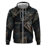Sobek Egypt Zip Hoodie with Crocodile Head Water Symbolism Ancient Guardian