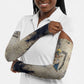 Thoth Arm Sleeves Ibis Head and Ancient Scroll Egyptian Wisdom