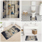 Thoth Bathroom Set Ibis Head and Ancient Scroll Egyptian Wisdom