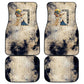 Thoth Car Mats Ibis Head and Ancient Scroll Egyptian Wisdom