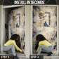 Thoth Door Cover Ibis Head and Ancient Scroll Egyptian Wisdom